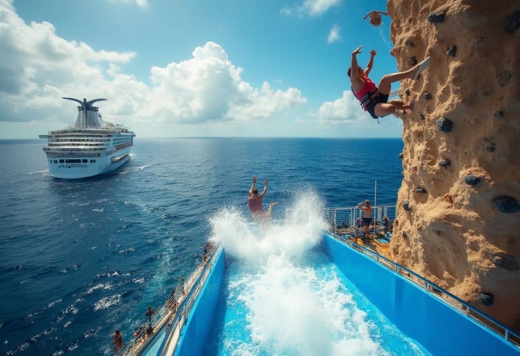 Thrills on Deck: Surfing, Skydiving and More Adventures at Sea